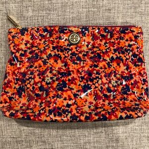 Tory Burch Multicolored Large Cosmetic Pouch
